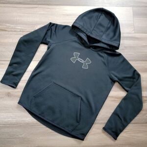Women's Small Under Armour Cold Gear Black  Pullover Hoodie